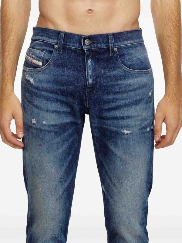 Jeans Slim Fit In Cotone