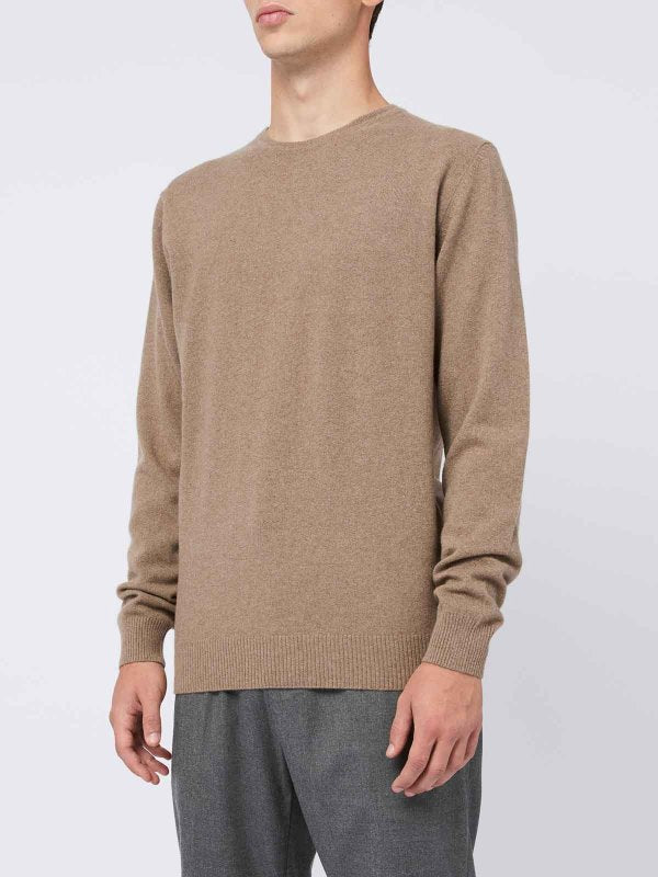 Maglione Girocollo Beige