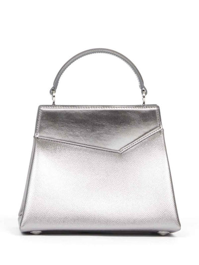 Borsa Tote Strappata In Pelle