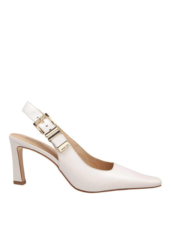 Slingback Darrington In Pelle Colore Crema