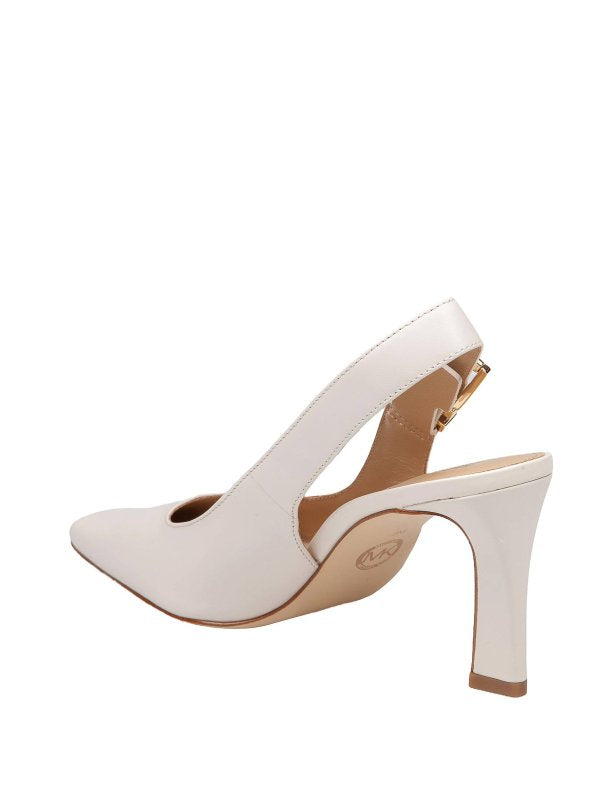 Slingback Darrington In Pelle Colore Crema