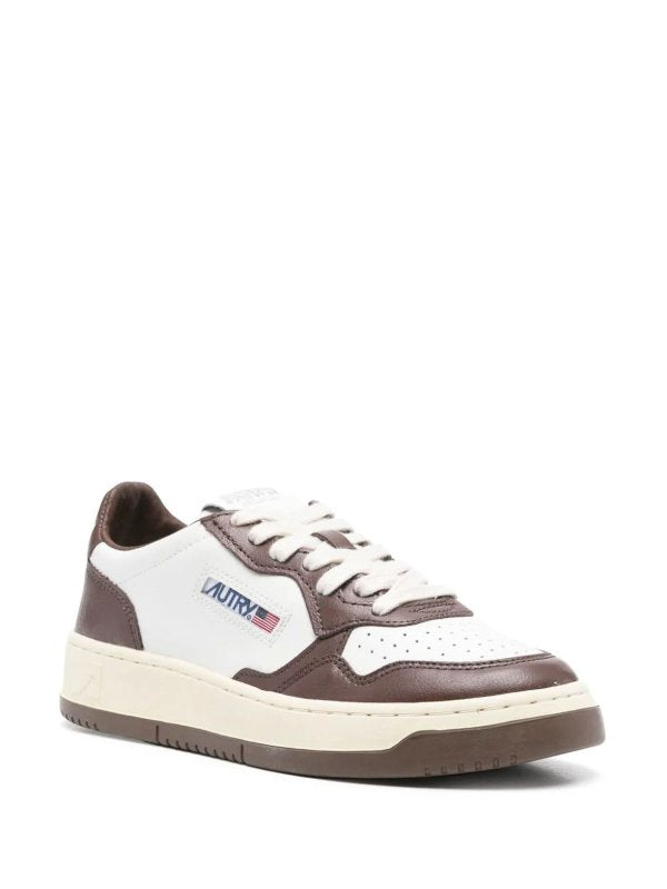 Scarpe Sneakers Bianco/marrone