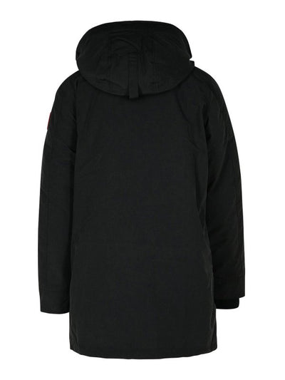 Parka Langford In Misto Poliestere Nero