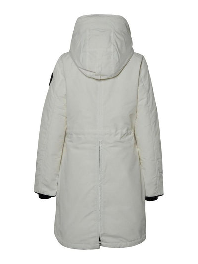 Parka Rossclair In Nylon Bianco