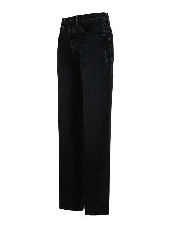 Jeans 2021f In Cotone Nero