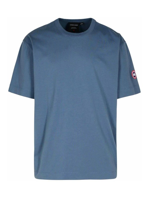 T-shirt Gladstone In Cotone Azzurro