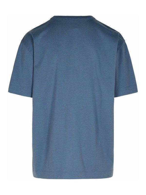 T-shirt Gladstone In Cotone Azzurro