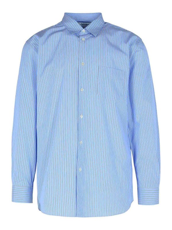 Camicia In Cotone Azzurro