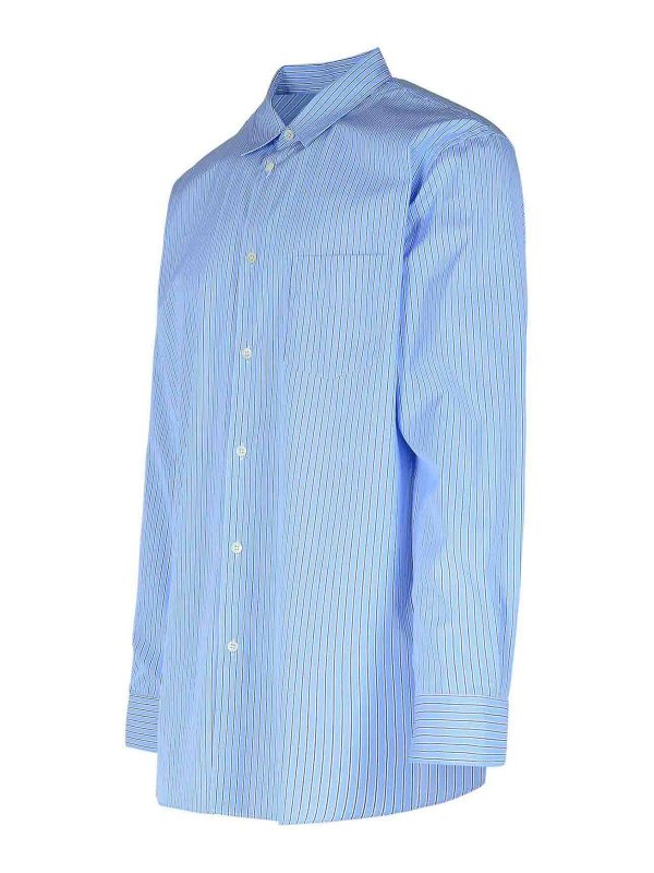 Camicia In Cotone Azzurro