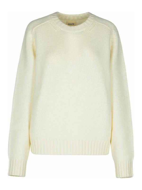 Maglione In Cashmere Color Crema Mae