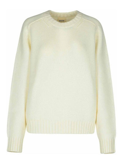 Maglione In Cashmere Color Crema Mae