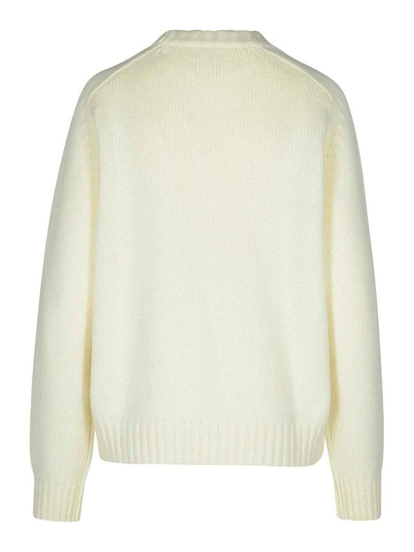 Maglione In Cashmere Color Crema Mae