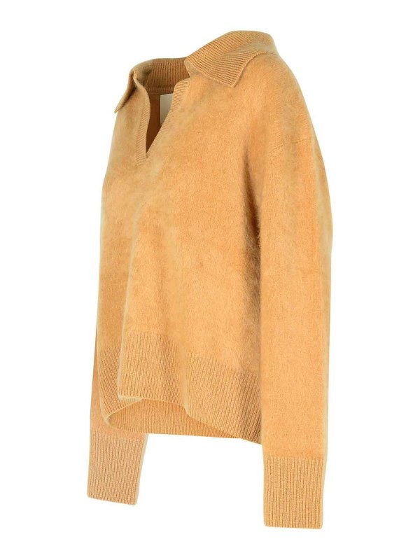 Maglione In Cashmere Beige Kerry