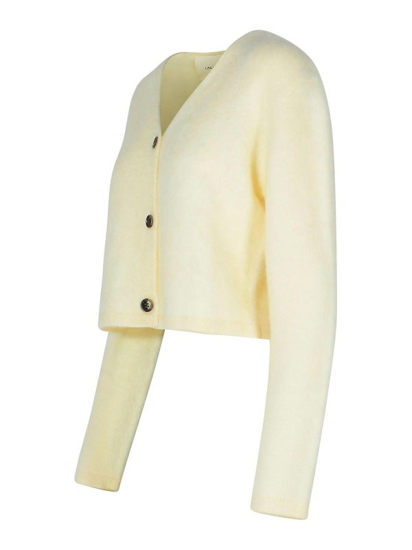 Cardigan Filippa In Cashmere Color Crema