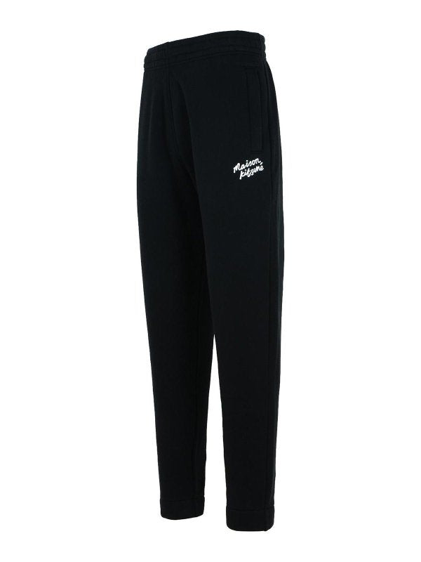 Pantaloni Jogger In Cotone Nero