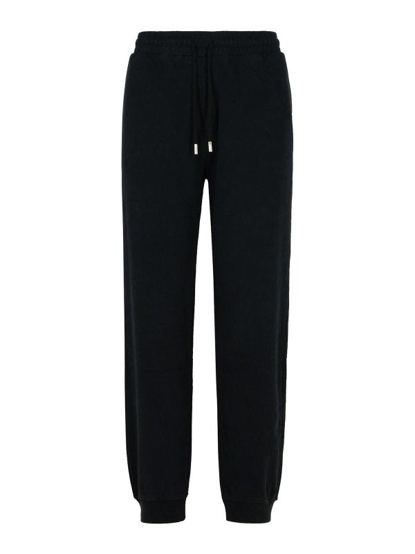 Pantaloni Jogger In Cotone Nero