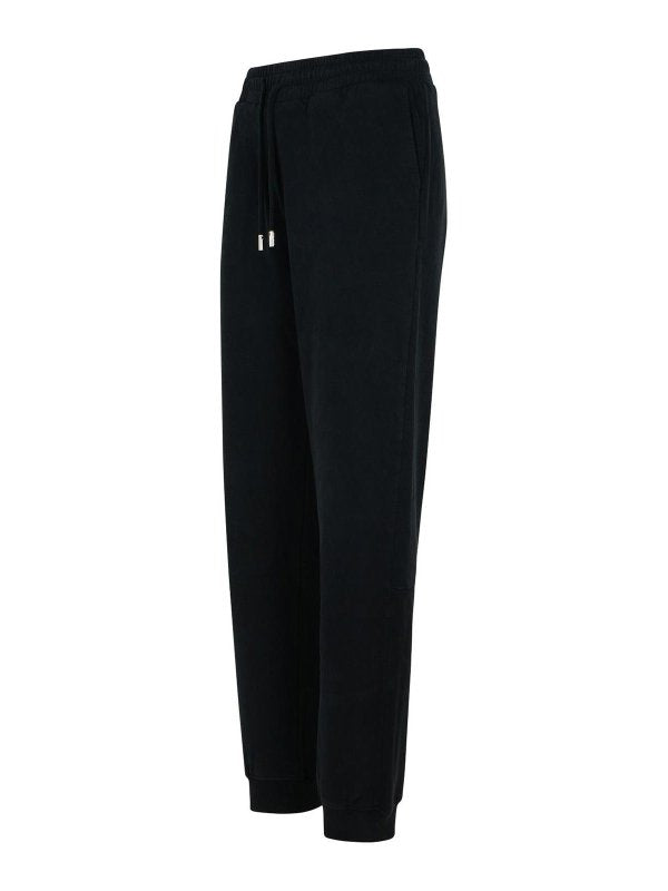 Pantaloni Jogger In Cotone Nero