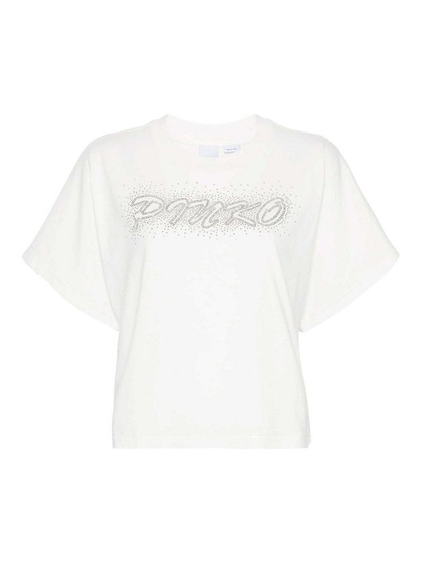 Duetto Studded-logo T-shirt