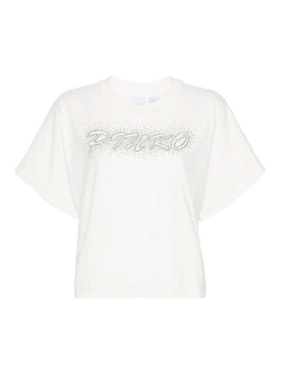 Duetto Studded-logo T-shirt