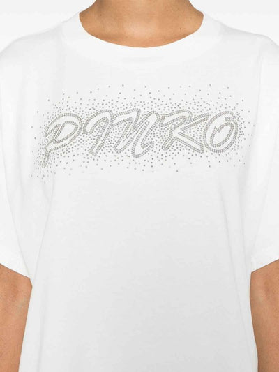 Duetto Studded-logo T-shirt