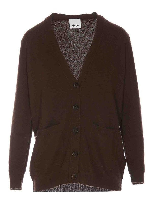 Cardigan Marrone Scuro