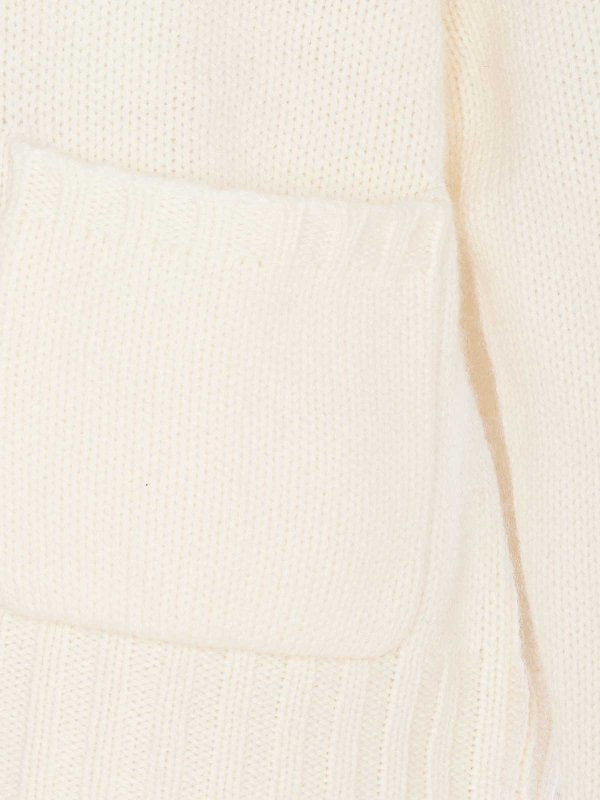 Cardigan A V Bianco