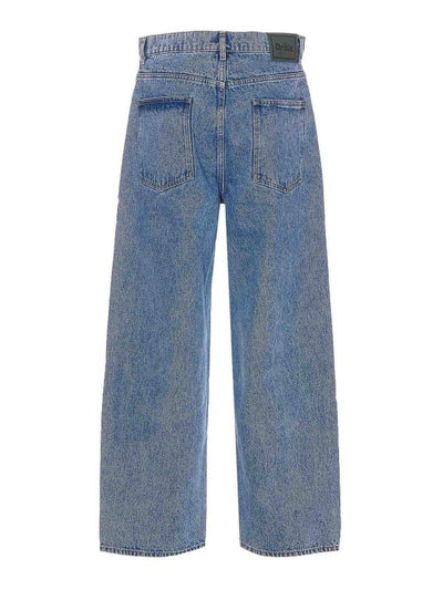 Jeans Larghi In Denim Le Jeans