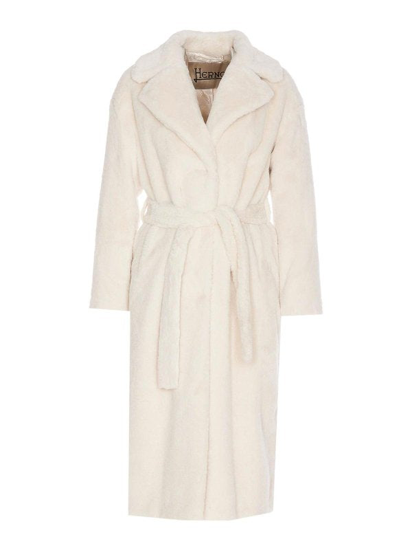 Cappotto Lungo Bianco