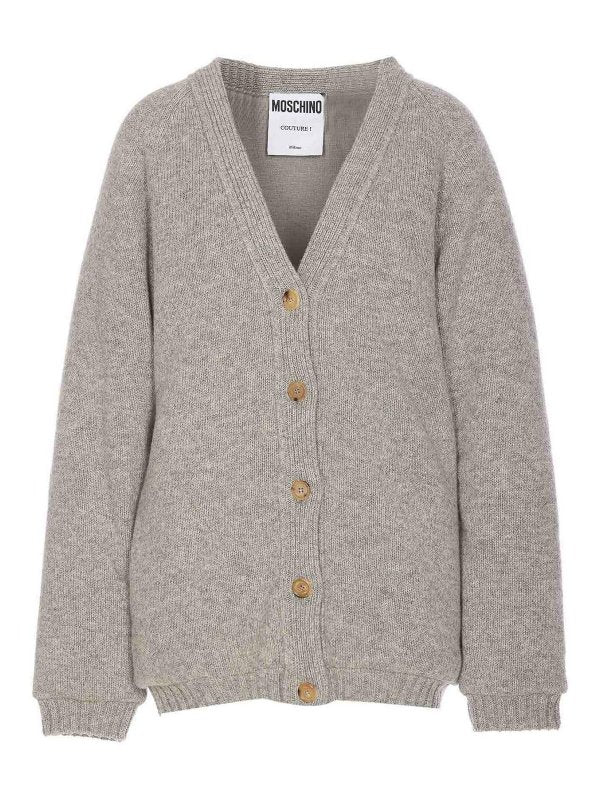 Cardigan Shetland Grigio