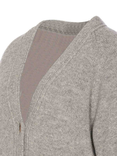 Cardigan Shetland Grigio