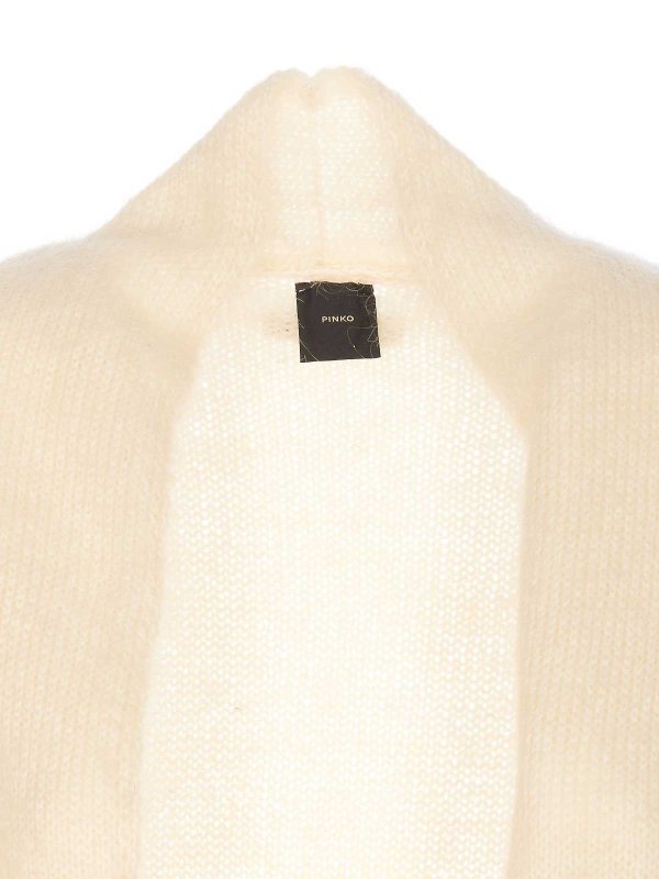 Cardigan Bianco In Rex Della Cornovaglia