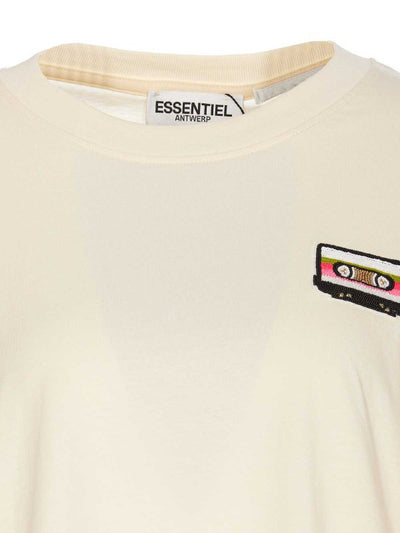 T-shirt Glicina Bianco Sporco