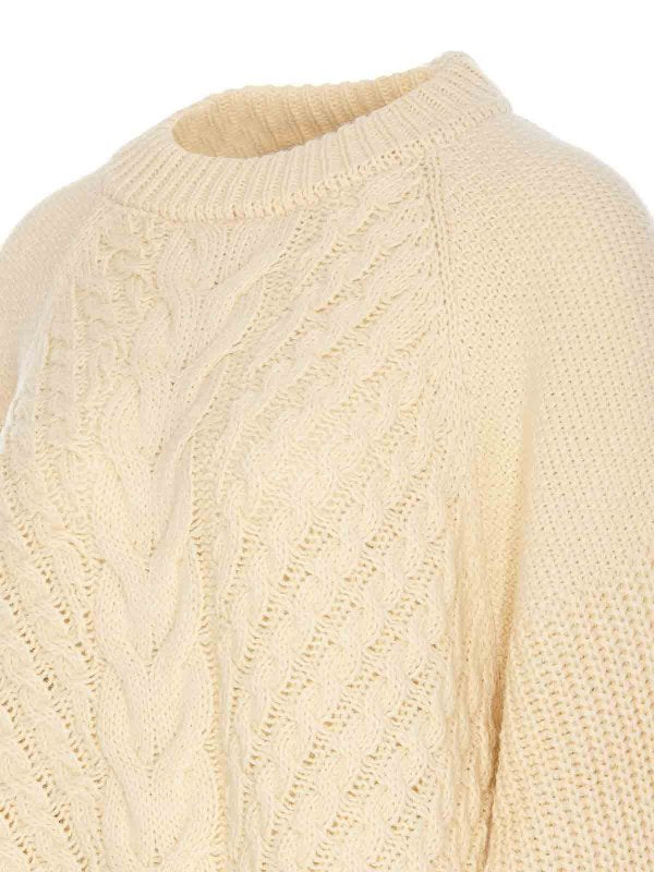 Pull Grive In Maglia A Trecce