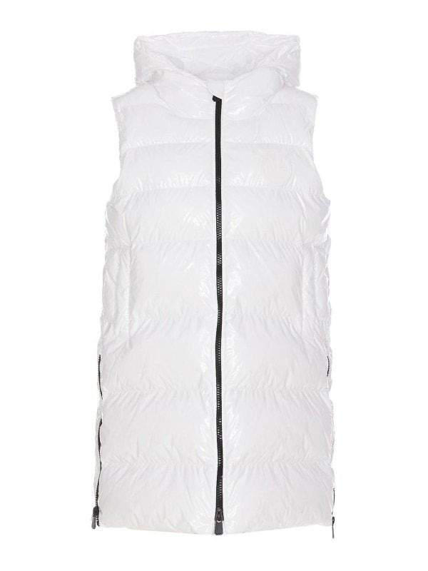 Gilet In Nylon Cristallo