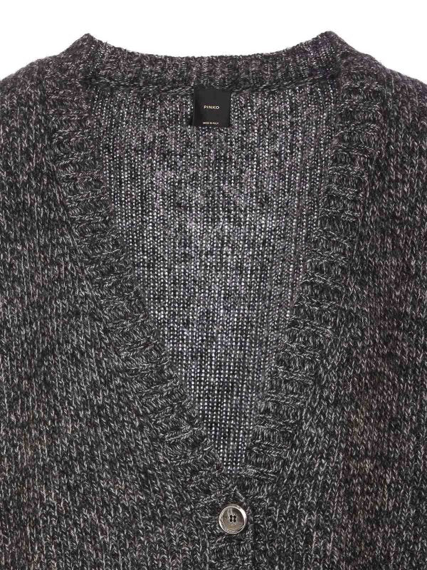 Cardigan Erbaceo Grigio