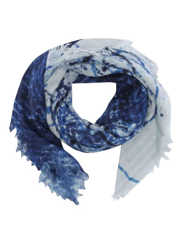 Blue Yvonne Scarf