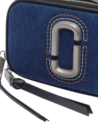 La Borsa Snapshot Con Catena In Denim