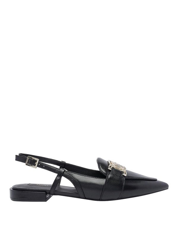 Slingback Viola Nero