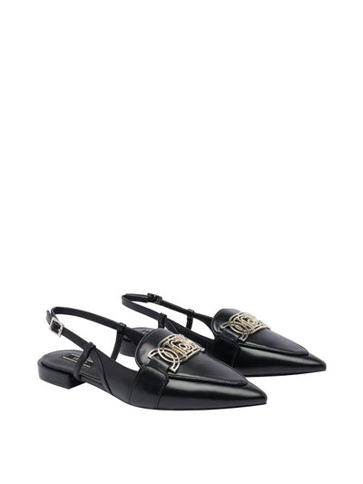 Slingback Viola Nero