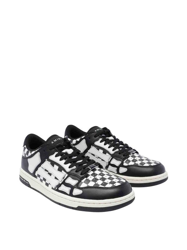 Sneakers Basse Skel Top A Quadretti