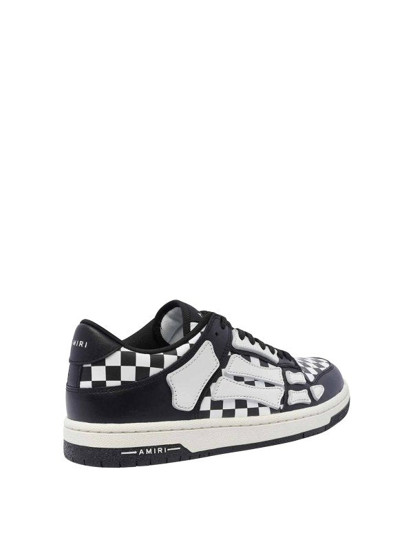 Sneakers Basse Skel Top A Quadretti