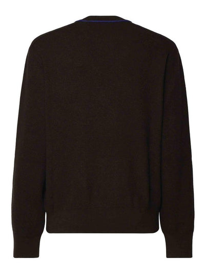 Maglione In Cashmere Con Logo Cavaliere