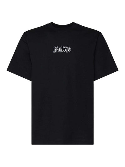 T-shirt Con Logo Graffiti In Cotone