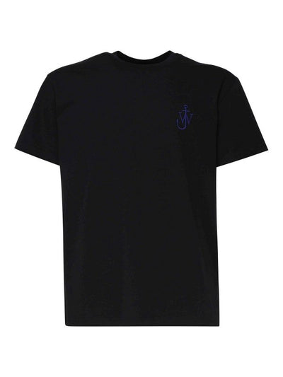 T-shirt Jwa Anchor Logo Con Stampa Sul Retro