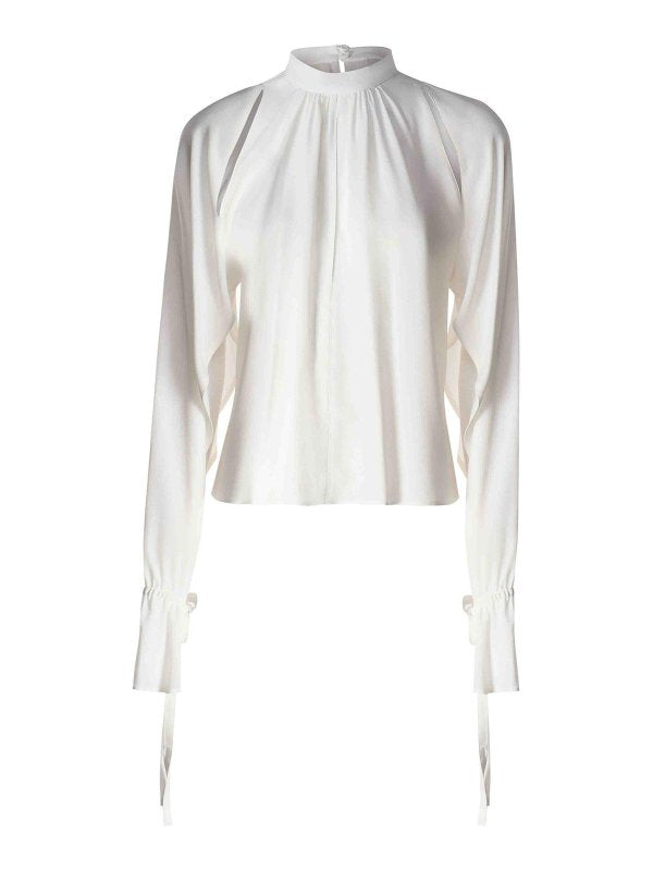 Blusa Fluida In Misto Seta