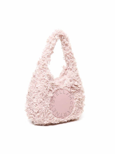 Borsa Hobo Piccola In Peluche