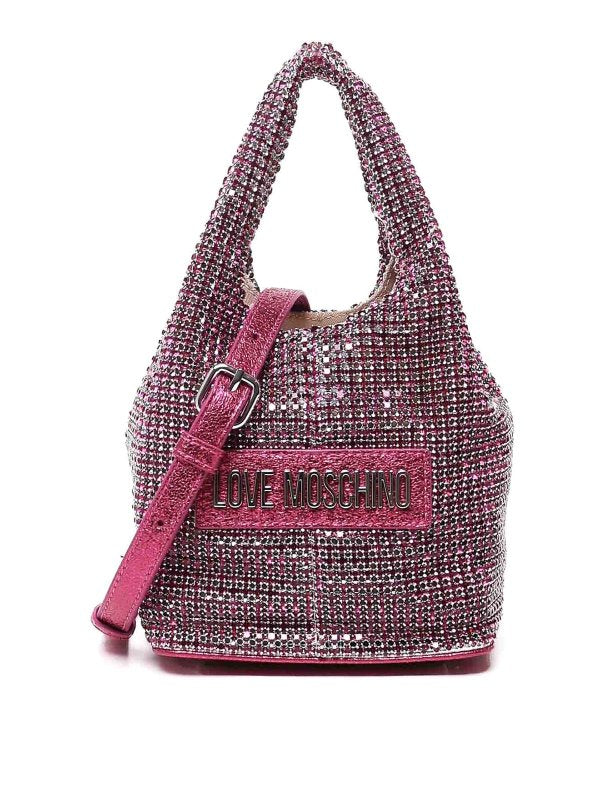 Mini Borsa In Strass Pietra