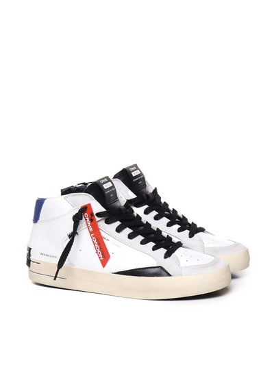 Sneakers Alte In Pelle