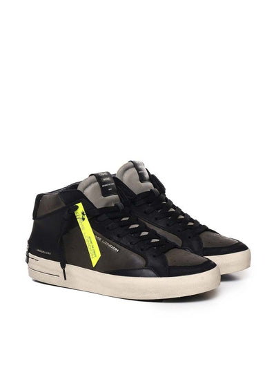 Sneakers Alte In Pelle