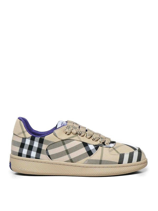 Sneakers  Con Motivo Check Vintage